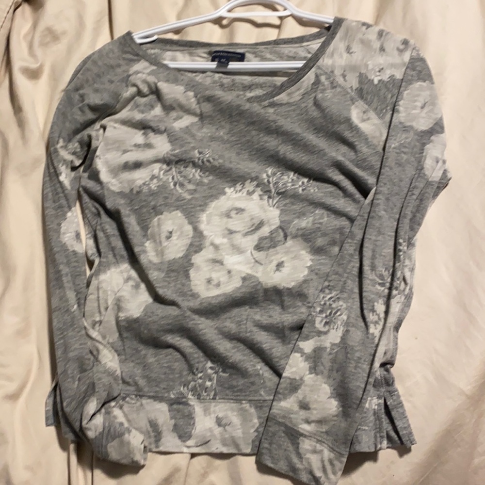 American Eagle Full Sleeve Floral Top